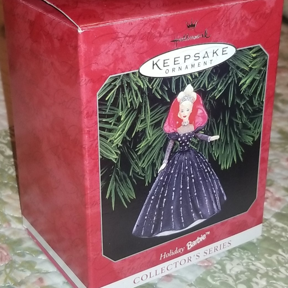 Hallmark Keepsake Ornament Holiday Barbie